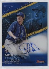 2021 Bowman's Best of Blue Refractor 138/150 Daniel Lynch #B21-DLY Auto lz7