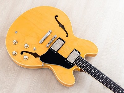 2002 Epiphone Elite 1963 ES-335 Dot w/ Open Book Headstock, Case