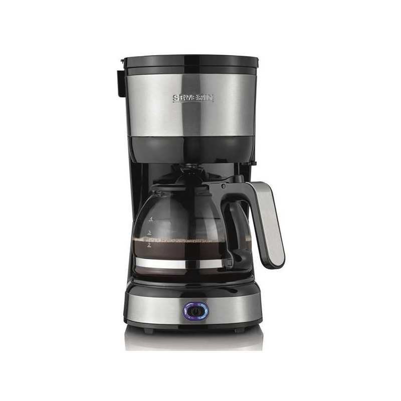 Cafetière Severin 4808 petite cuisine machine à café inox 0,46L
