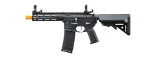 Lancer Tactical Gen 2 Hellion M-LOK 7" Electric Airsoft AEG – Black/Silver (Batt