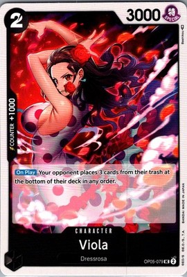 Viola Normal UC Awakening of the New Era OP05-079 NM