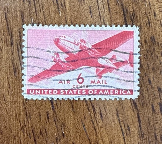 アメリカ合衆国航空便レッド6セント使用済切手 6 Cent Used US Back of Book Air Mail Stamps for sale | eBay