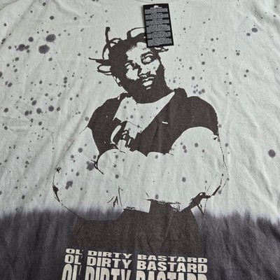 Ol' Dirty Bastard ODB Wu-Tang Clan Men's Large T-Shirt Tie-Dye