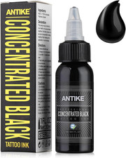 Black Tattoo Ink 1Oz Pro Tattoo Ink Concentrated Black 30Ml USA Standard Pigment