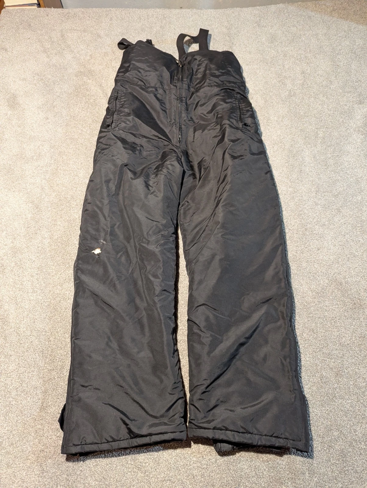 Vintage Arctic Cat Overalls Mens Large Arcticwear Made In USA Bibs Suspenders