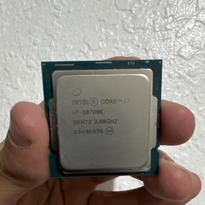 Intel Core i7-10700K 8-Core 3.80GHz LGA1200 CPU SRH72 16MB L3 2MB L2 Cache