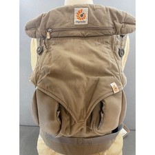 Ergobaby 360 Baby Carrier Tan Beige Adjustable Padded Straps Infant Toddler