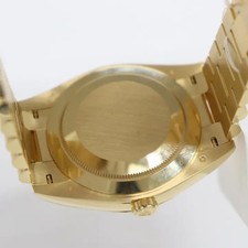 Rolex Day-Date 40mm 228238 President 18K Yellow Gold Champagne Stick Dial Watch 6