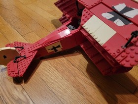 LEGO 10024 Red Baron, worn Stickers, have manual