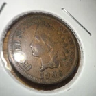 1906 Indian Head Small Cent  Coin Philadelphia Mint AU Condition Free Shipping