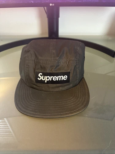 Casquette de camp réfléchissante perforée Supreme SS16 grise 3M
