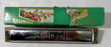 Rhingold M. Hohner Harmonica Curved Key C Model 247/48 Germany