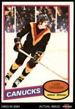 1980 O-Pee-Chee #177 Lars Lindgren Canucks 6 - EX/MT