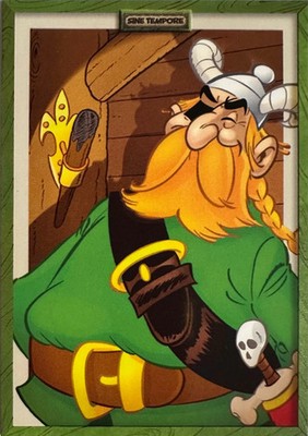Panini ASTERIX SINE TEMPORE Persona ROTER BART Card #24
