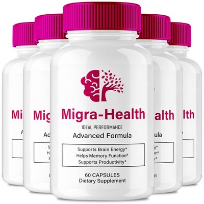 Migra-health General Wellness Supplement - 300 Capsules (5 Pack)