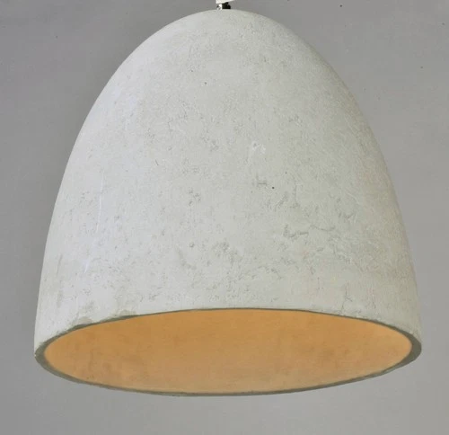 Maxim Crete 12" Wide LED Large Concrete Dome Modern Mini Pendant - Picture 4 of 5