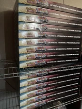 PRISMATIC EVOLUTIONS Lucario and Tyranitar EX Premium Box - 100% Seller Rating!