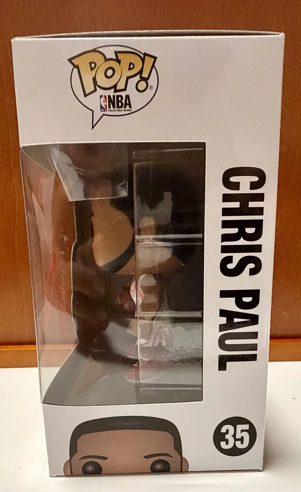 克里斯·保罗签名 Funko 公仔 35 休斯顿火箭队正品亲笔签名 带全息真品证明 — 第 4/4 张图片