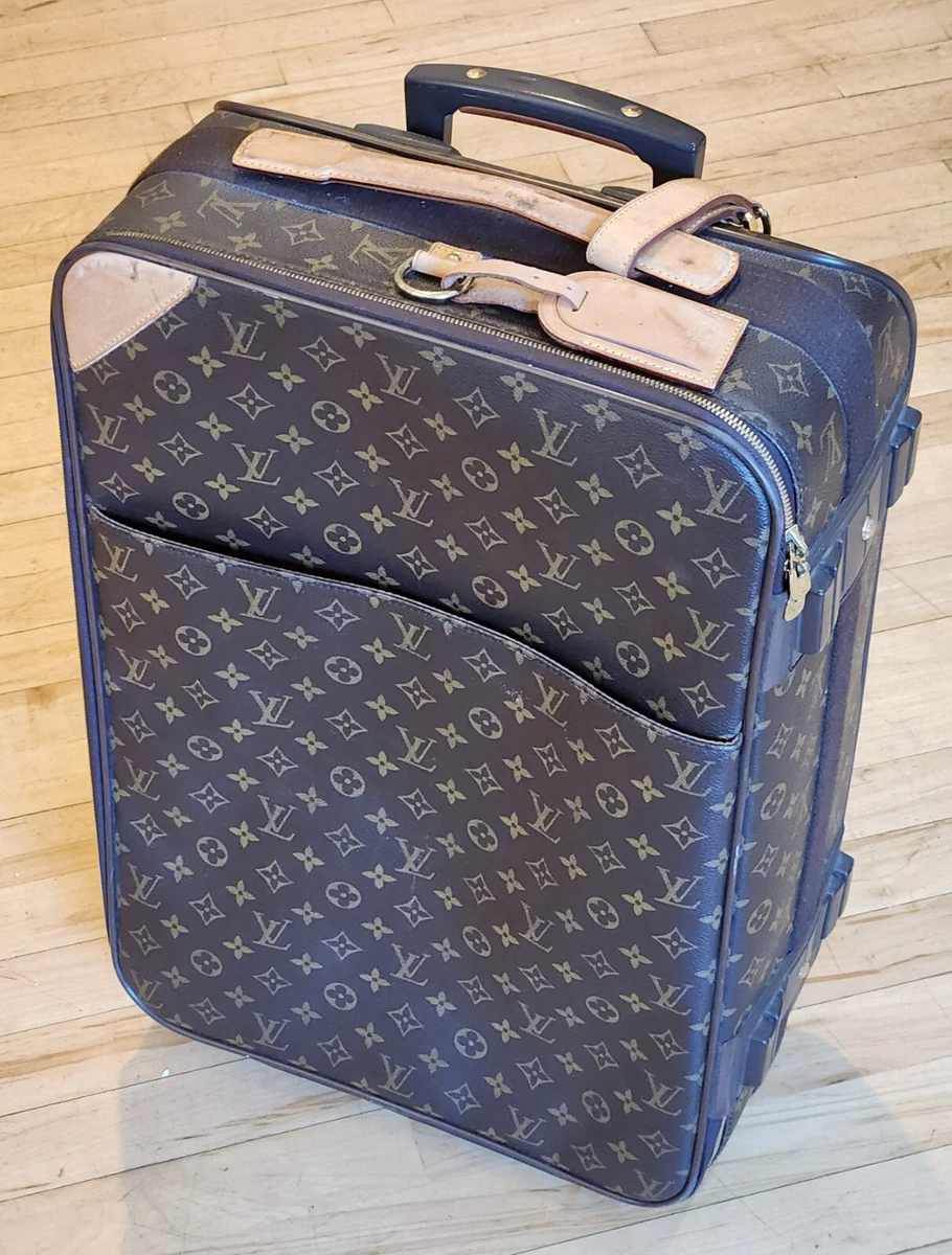 Vintage LVMH Louis Vuitton TRAVEL SUITCASE- Pegase 55 - Partially Restored