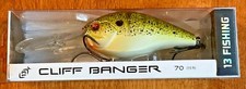 NIP 13 FISHING Cliff Banger #11 Louisiana Frog 3/4 oz 2 3/4"Bass Lure Crankbait