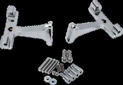 DS Chrome Passenger Footboard Mount Dresser Pr Harley Tri Glide Ultra 09-13