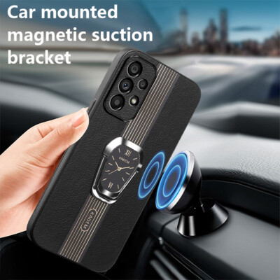 Auto Magnet Halterung Case Cover Ring Halter Mann Junge Stoßfest für verschiedene Handys