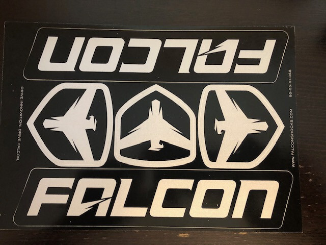 FALCON SUSPENSION STICKERS 5PC SHEET OEM | eBay