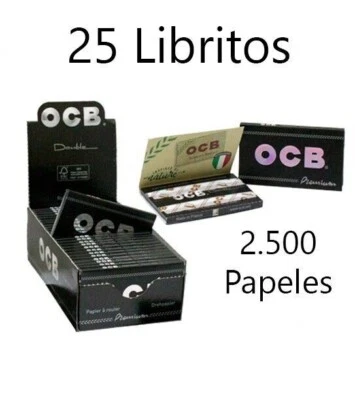 OCB Carta Premium a doppia finestra n. 4 70 mm - 25 libretti