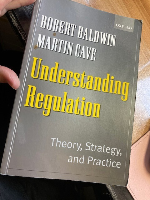 Understanding Regulation : Theory, Strategy & Practice by Cave & Baldwin