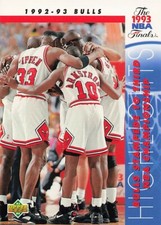 Bulls Stampede To Third Championship 1992-93 Upper Deck Basketball Card #208