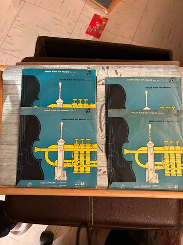 Four Richard Tauber 45 RPM EMI/ Columbia records - 第 1/5 張圖片