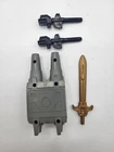 Vintage G1 Transformers Predacon Headstrong Accessories Parts Weapons Predaking