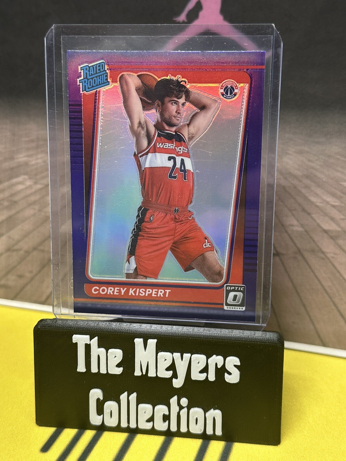 Corey Kispert 2021-22 Donruss Optic Rated Rookie Purple Holo #183 Wizards🔥🔥
