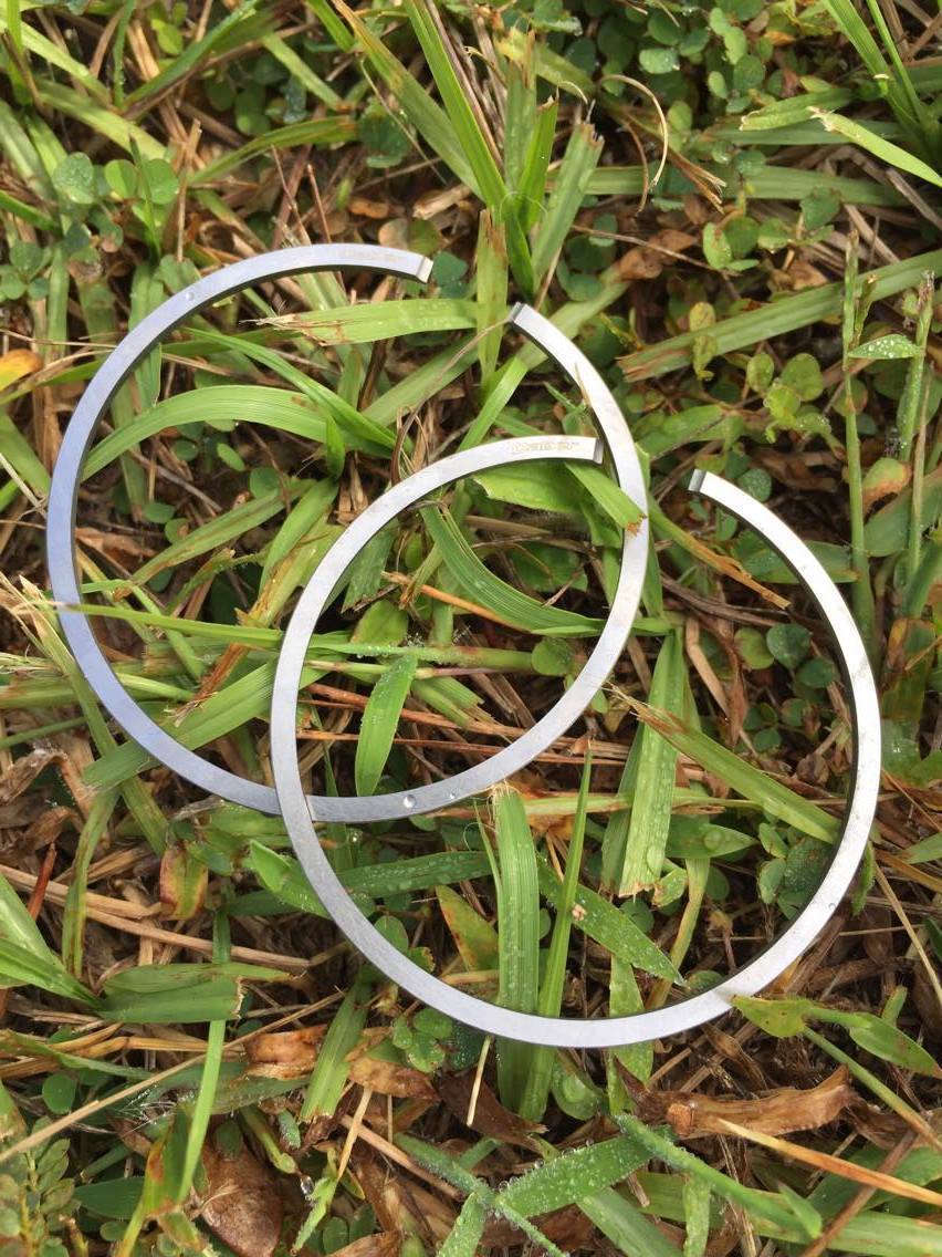 Meteor Piston Kit For Husqvarna 390 55mm With Rings Made In Italy 537 - Foto 7