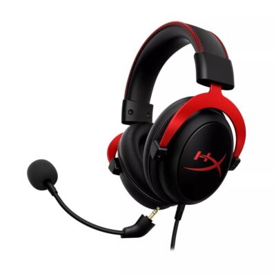 HyperX Cloud II Wired Over-Ear Gaming Headset - Red, DEMO UNIT