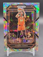 Tyasha Harris - 2023 Prizm WNBA - Cracked Ice Prizm #102 - Connecticut Sun