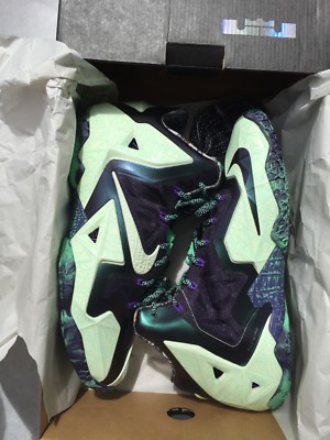 Nike LeBron 11 Gator King Gumbo 647780-735 Basketball Men\'s Shoes EU 43 US 9.5 Size 9.5 - Nike LeBron 11 All Star - Gator King for sale  main image 4