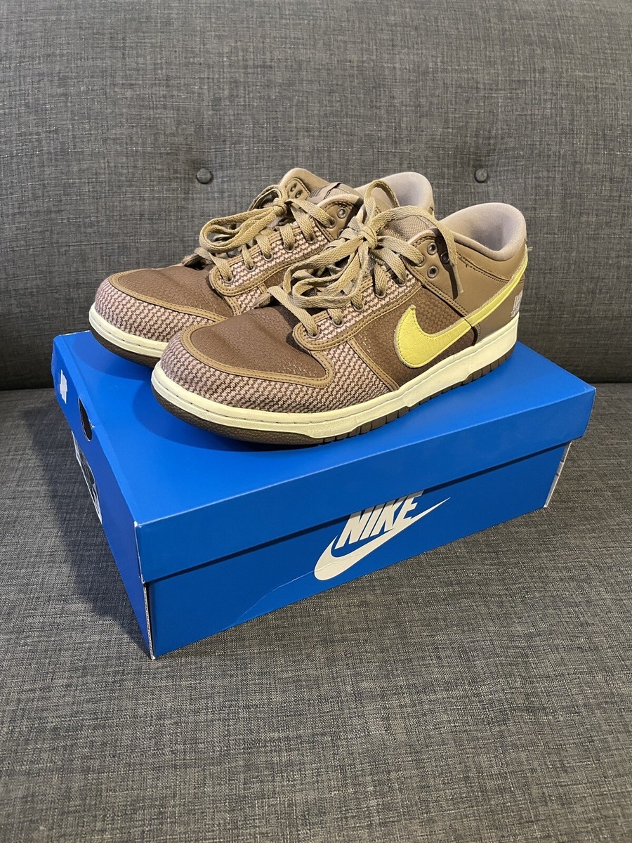 Used Nike Dunk Low SP x Undefeated Brown DH3061-200, Size 12 Men 