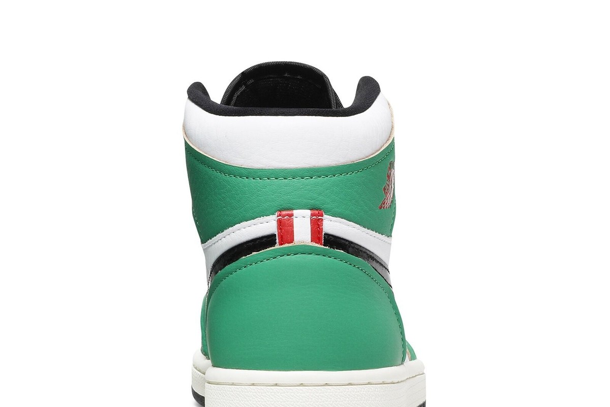 Size 7 - Air Jordan 1 Retro OG High Lucky Green W for sale online