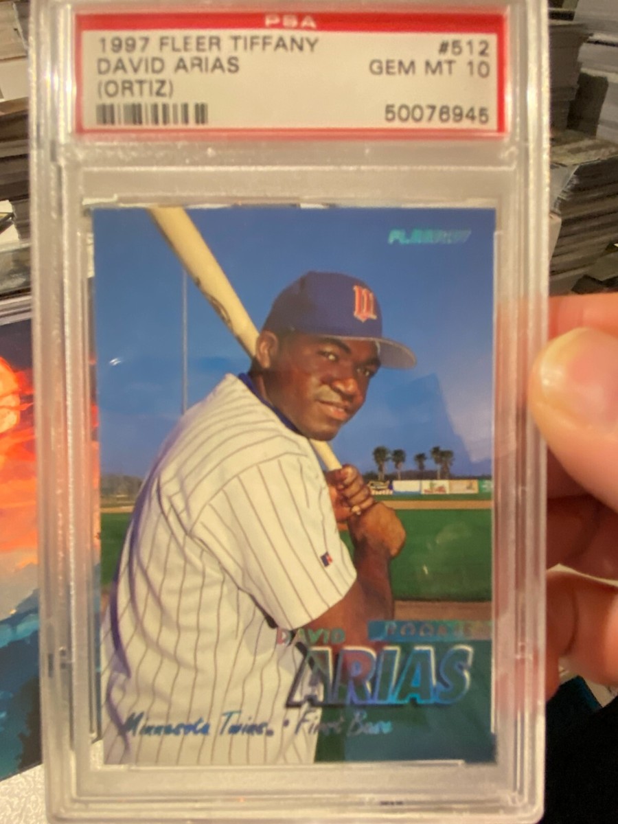 1997 Fleer Tiffany David Ortiz PSA 10 Rookie Card | eBay