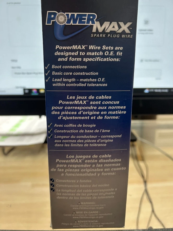 Power Max Spark Plug Wire set 700164 7mm - 6 Cyl - Image 4 of 4