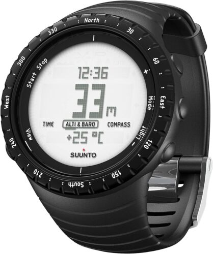 Suunto Core REGULAR BLACK Outdoor Sport Watch with Altimeter Barometer & Compass - Picture 1 of 1