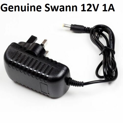 Swann 12V 1A AC/DC UK Power Supply Adapter Safety Charger LED Strip