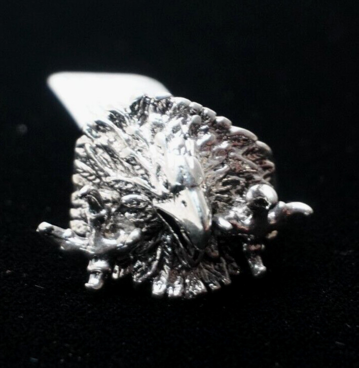Sterling Silver Bald Eagle Ring - image 1