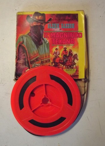 Il magnifico Texano avec Glenn Saxson – western film super 8 couleurs