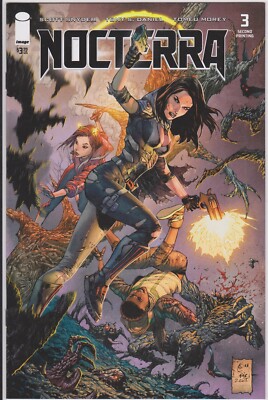 Nocterra Issue #3 Comic Book. 2nd Printing. Scott Synder. Image 2021. Sci-Fi.
