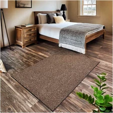 Koeckritz Soft Frieze Brown Area Rug | Living Room, Bedroom, Hallways, Any Room