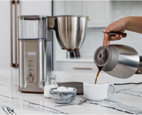 Voice-Controlled 10-Cup Stainless Steel Coffee Maker - Perfect for Smart Homes - Picture 4 of 8