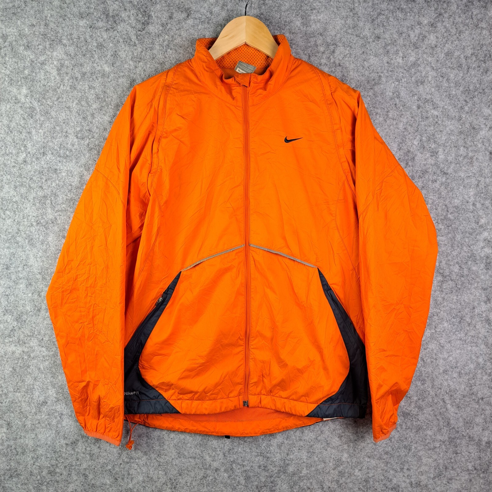 VINTAGE Nike Storm Fit Mens Windbreaker Jacket Size M… Gem