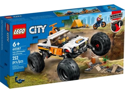 60387 4X4 OFF-ROADER ADVENTURES lego NEW city town legos set